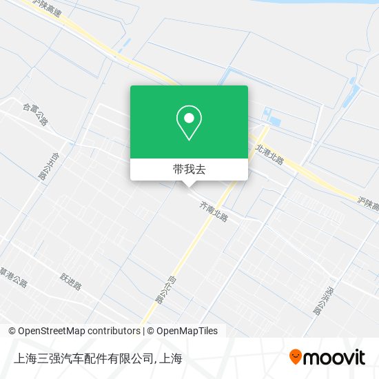 上海三强汽车配件有限公司地图