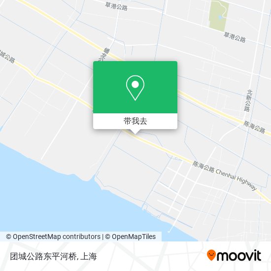 团城公路东平河桥地图