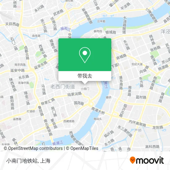 小南门地铁站地图