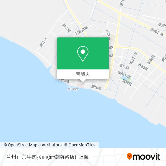 兰州正宗牛肉拉面(新崇南路店)地图