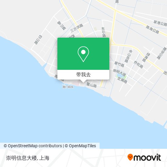 崇明信息大楼地图