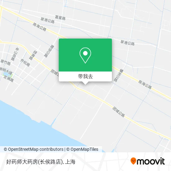 好药师大药房(长侯路店)地图