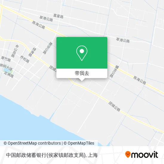 中国邮政储蓄银行(侯家镇邮政支局)地图