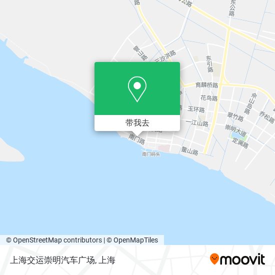 上海交运崇明汽车广场地图
