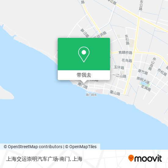 上海交运崇明汽车广场-南门地图
