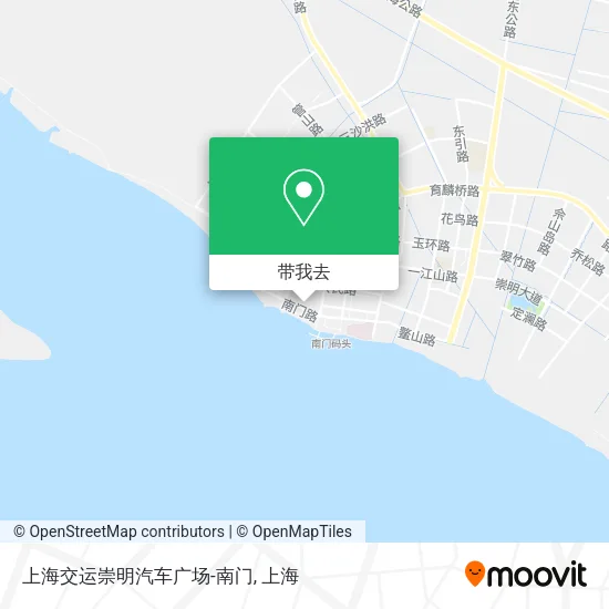 上海交运崇明汽车广场-南门地图