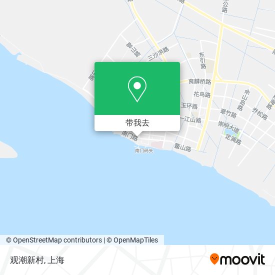 观潮新村地图