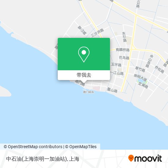中石油(上海崇明一加油站)地图