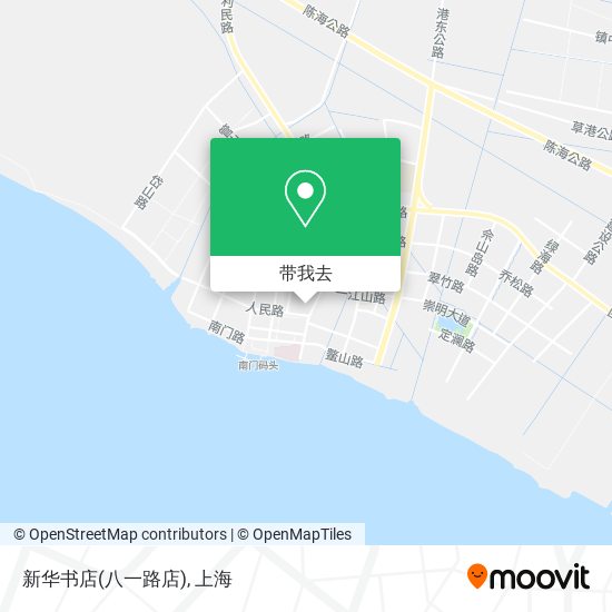 新华书店(八一路店)地图
