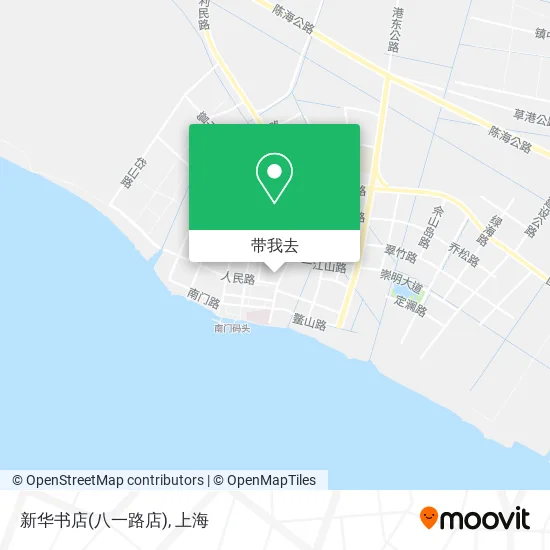 新华书店(八一路店)地图