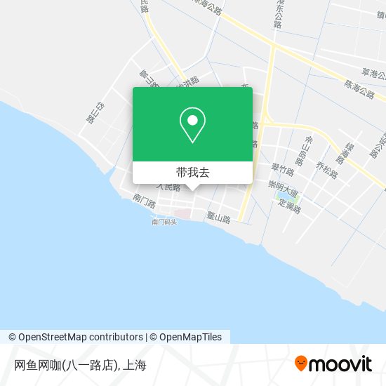 网鱼网咖(八一路店)地图