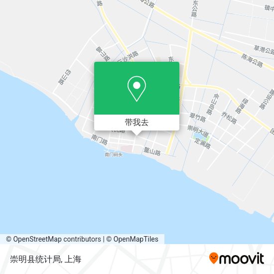 崇明县统计局地图