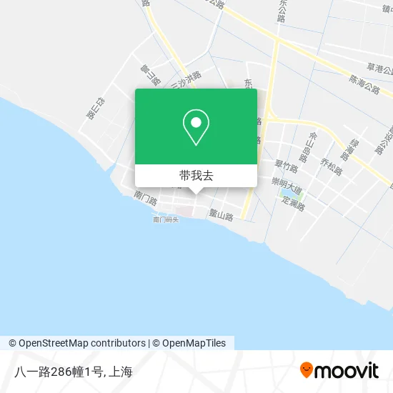 八一路286幢1号地图