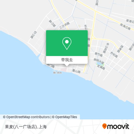 果麦(八一广场店)地图