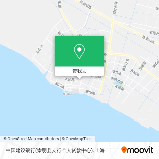中国建设银行(崇明县支行个人贷款中心)地图
