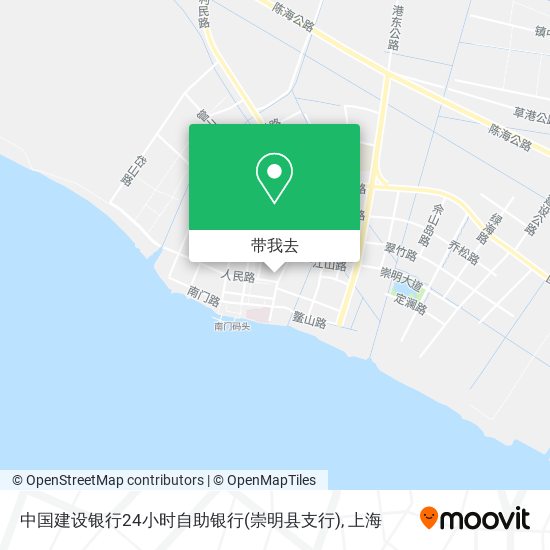 中国建设银行24小时自助银行(崇明县支行)地图