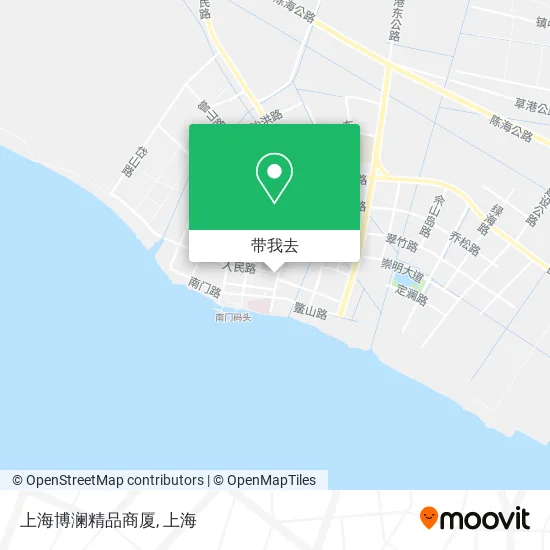 上海博澜精品商厦地图