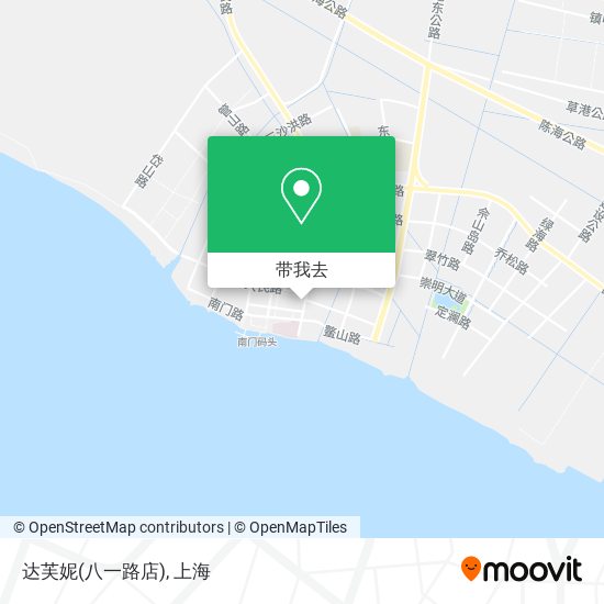 达芙妮(八一路店)地图