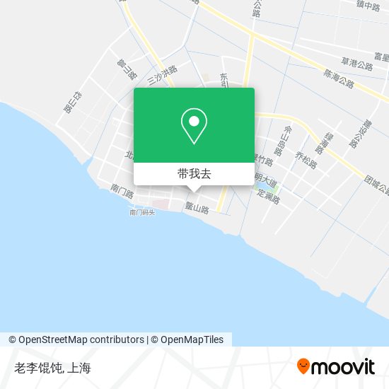 老李馄饨地图