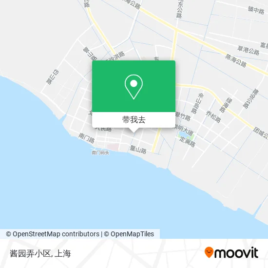酱园弄小区地图