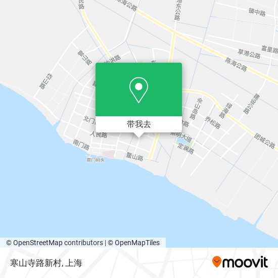 寒山寺路新村地图