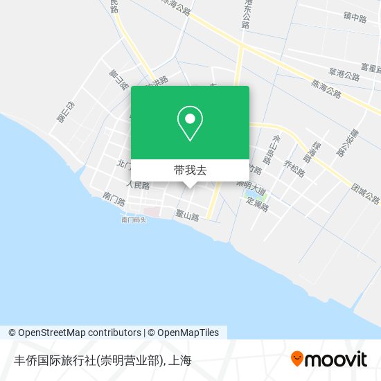 丰侨国际旅行社(崇明营业部)地图