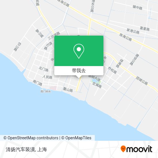清扬汽车装潢地图
