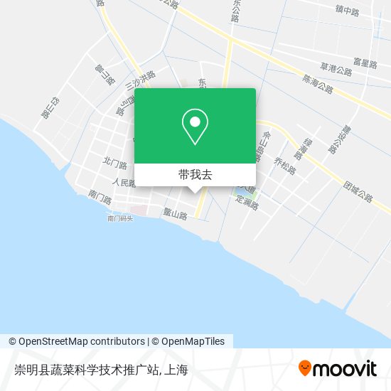 崇明县蔬菜科学技术推广站地图