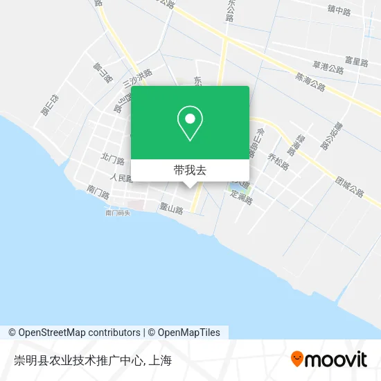 崇明县农业技术推广中心地图