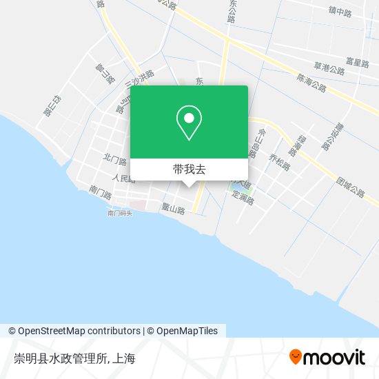 崇明县水政管理所地图