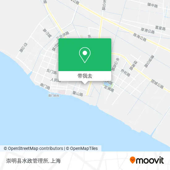 崇明县水政管理所地图