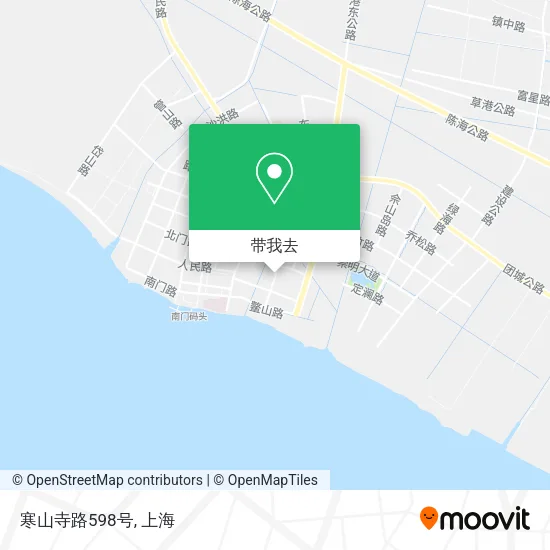 寒山寺路598号地图