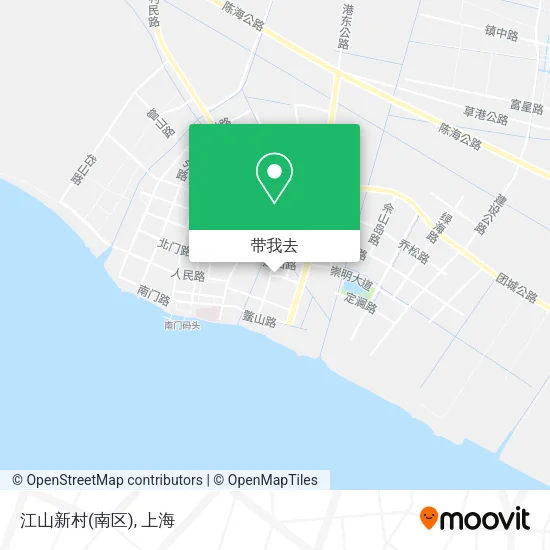 江山新村(南区)地图