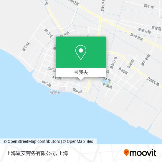 上海瀛安劳务有限公司地图