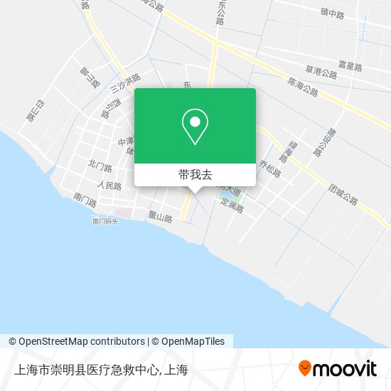 上海市崇明县医疗急救中心地图