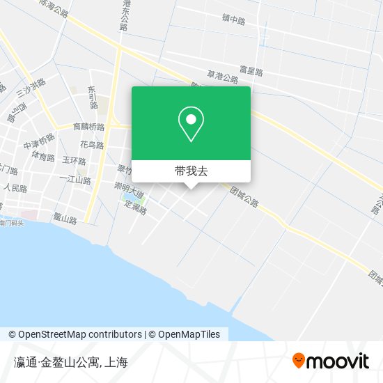 瀛通·金鳌山公寓地图