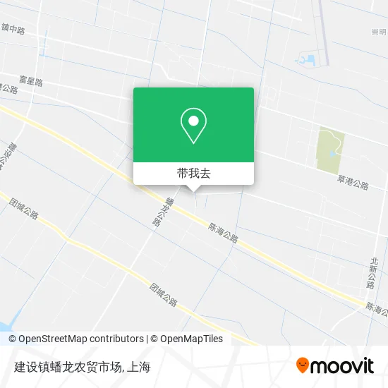 建设镇蟠龙农贸市场地图
