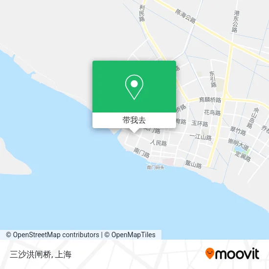 三沙洪闸桥地图