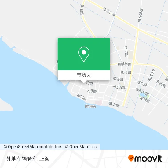 外地车辆验车地图