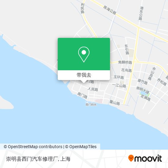 崇明县西门汽车修理厂地图