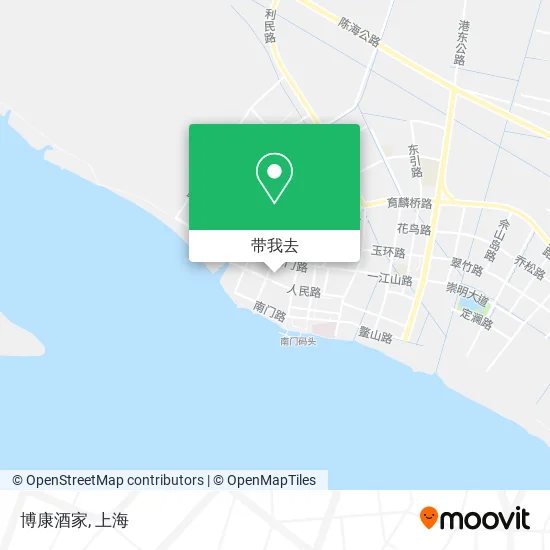 博康酒家地图