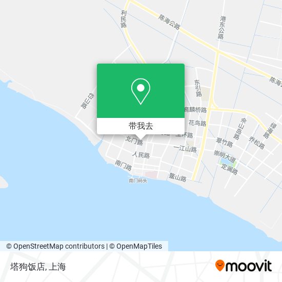 塔狗饭店地图
