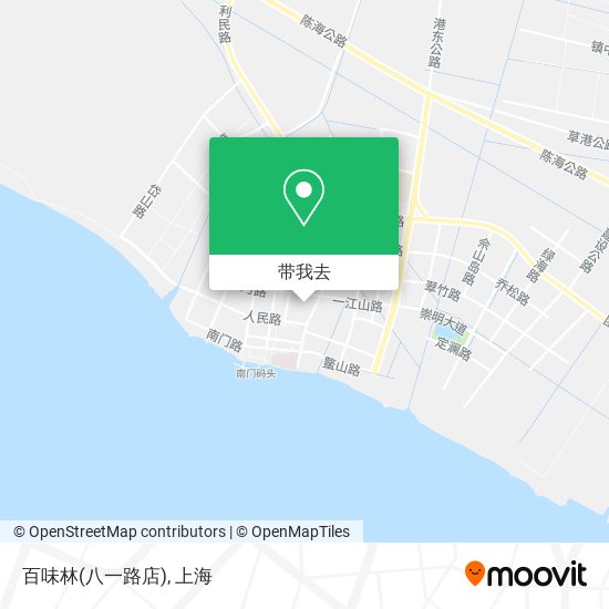 百味林(八一路店)地图