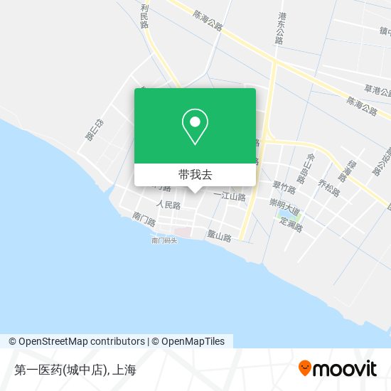 第一医药(城中店)地图