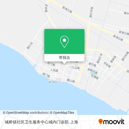 城桥镇社区卫生服务中心城内门诊部地图