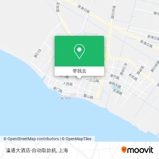 瀛通大酒店-自动取款机地图
