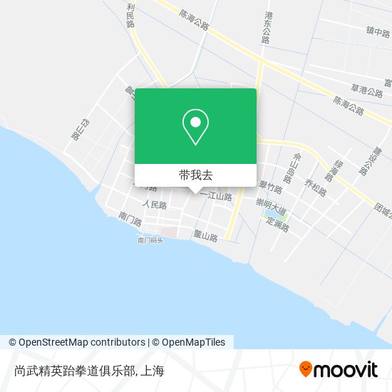 尚武精英跆拳道俱乐部地图