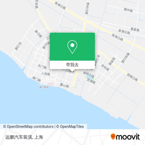 远鹏汽车装潢地图