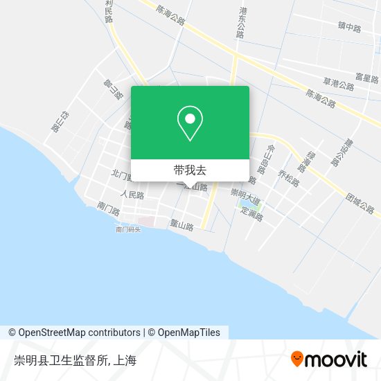 崇明县卫生监督所地图