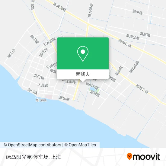 绿岛阳光苑-停车场地图